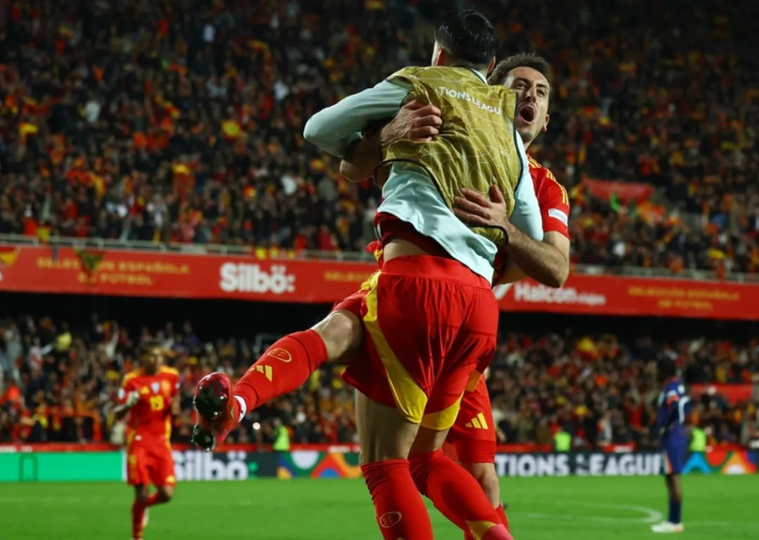 西班牙逆转乌克兰,蒂亚戈制胜球帮球队赢球 西班牙逆转乌克兰,蒂亚戈制胜球帮球队赢球